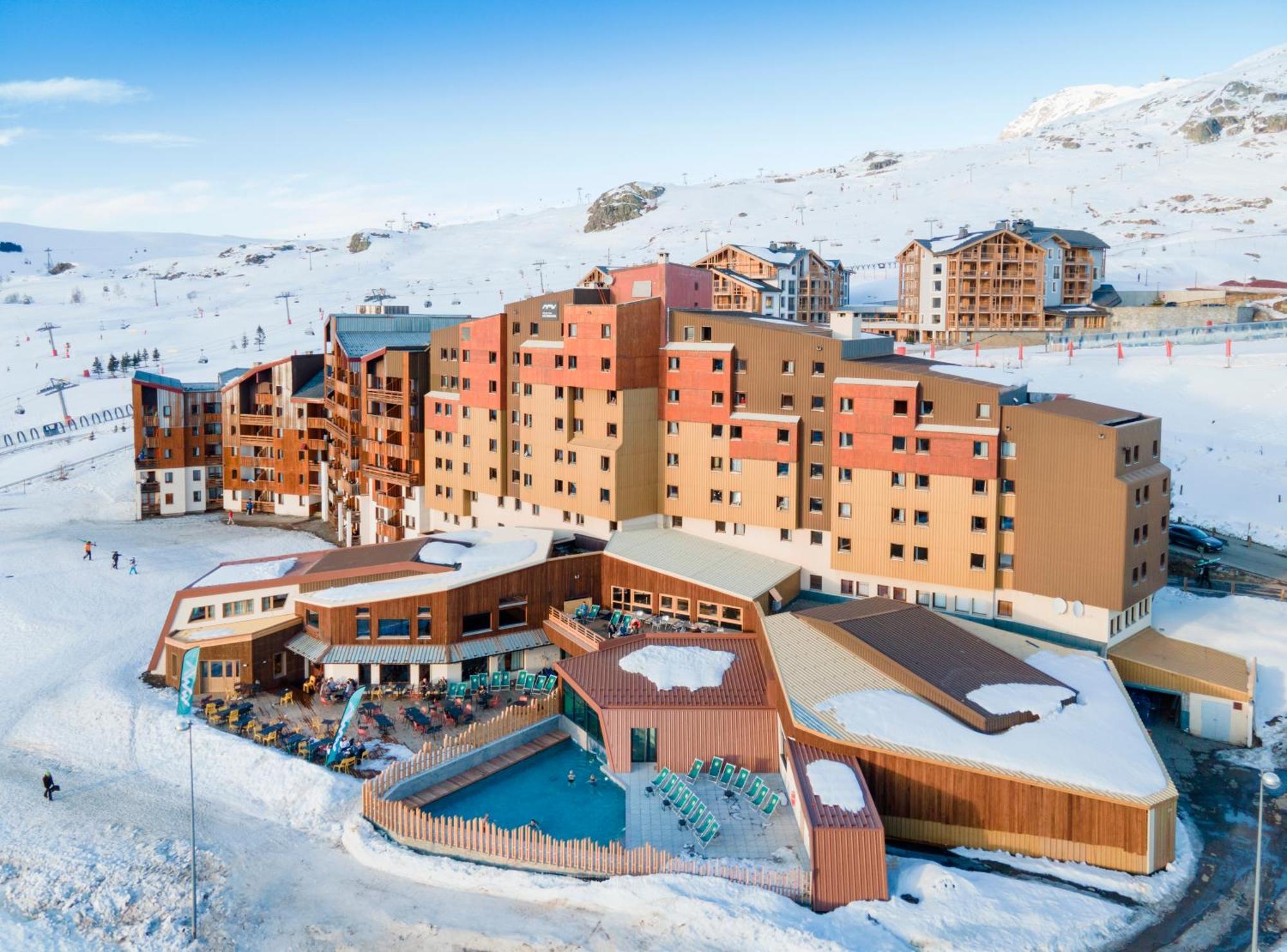 Hôtel Club mmv Les Bergers **** Alpe d'Huez Exterior foto